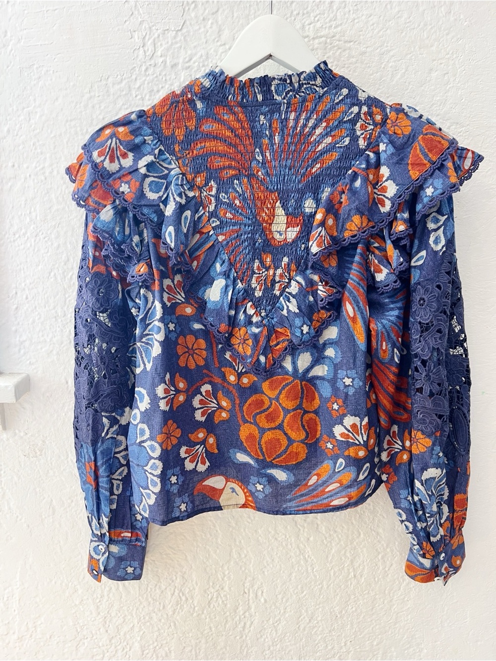 Farm Rio Floral Print Top - Picture 6 of 6